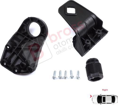 Audi A3 S3 MK3 8V 2012-2020 8V0998122 İçin Sağ Ön Far Tamir Seti