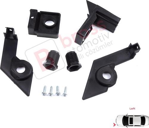 VW Passat B6 3C2 3C5 2005-2011 3C0998225 İçin Sol Ön Far Tamir Seti