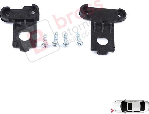 VW Polo MK6 AW1 BZ1 AE1 2017-On 4/5 Kapı 2G0998225 İçin Sol Ön Far Tamir Seti
