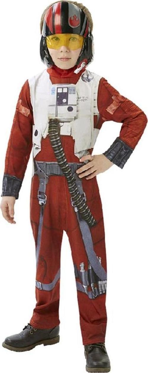 Star Wars Episode 7 Poe X-Wing Fighter Kostüm Klasik 5-6 Yaş
