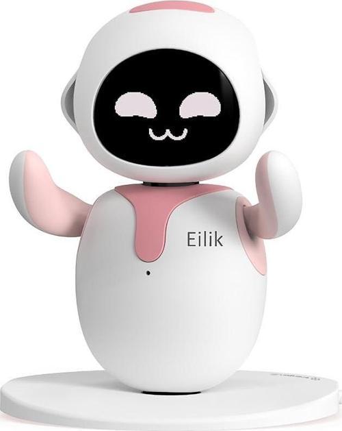 Energize Lab Dokunmatik Etkileşimli Duygusal Sevimli Evcil Robot - Pembe