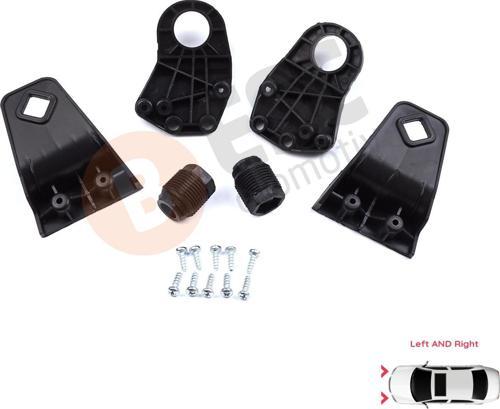 Audi A3 S3 MK3 8V 2012-2020 8V0998121 8V0998122 İçin Sol Sağ Ön Far Tamir Seti