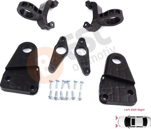 Skoda Octavia MK3 5E 2012-2019 5E0998225 5E0998226 İçin Sağ Sol Ön Far Tamir Seti