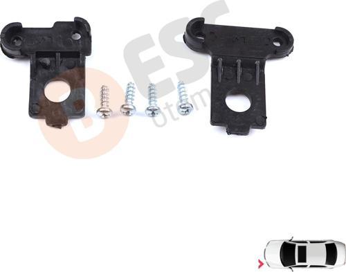 VW Polo MK6 AW1 BZ1 AE1 2017-On 4/5 Kapı 2G0998225 İçin Sol Ön Far Tamir Seti