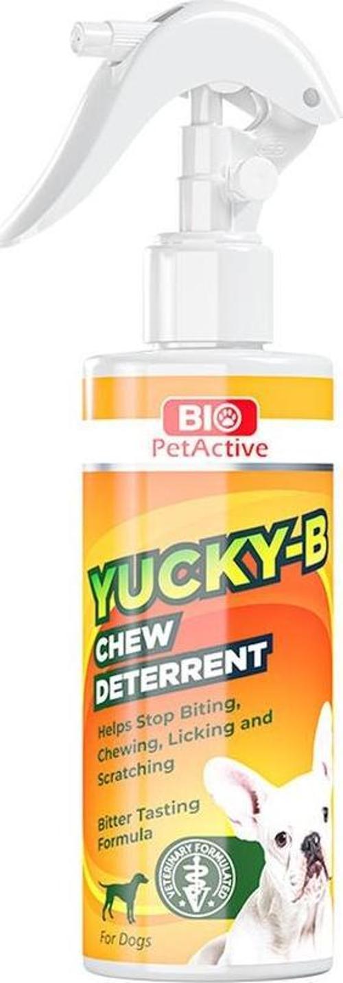 Yucky-B Köpekler için Uzaklaştırıcı ve Çiğneme Önleyici Spray 250 ml.