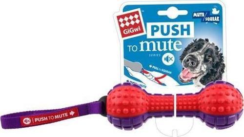 6182 Push To Mute Dambıl Ses Kont.18 cm Köpek Oyun