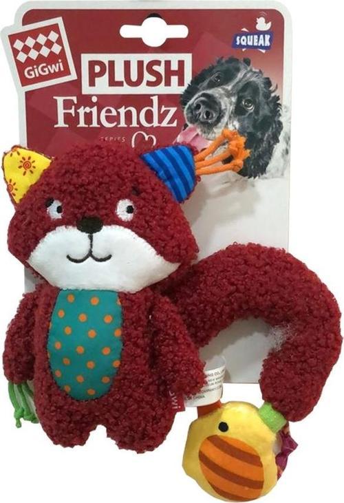 6798 Plush Friendz Sesli Sincap Peluş Köpek Oyuncağı