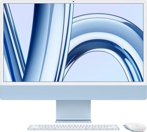 iMac M3 Çip 8GB 256GB SSD macOS 24" All In One Bilgisayar MQRQ3TU/A Mavi