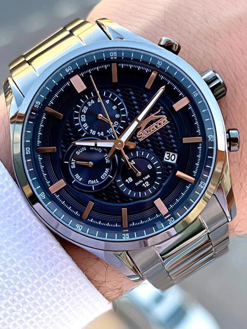 Çelik Kordon İç Fonksiyonları Aktif 5 Atm Suya Dayanıklı Erkek Kol Saati ESL.9.14936.2.03