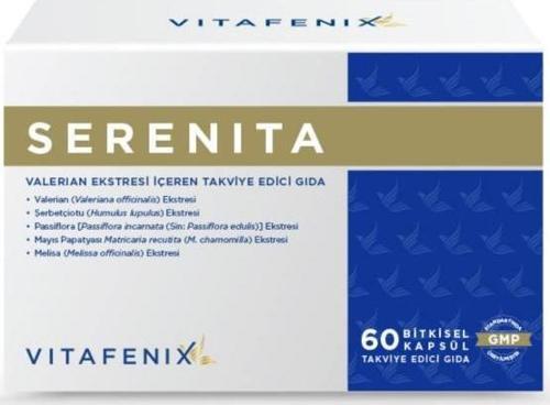 Serenita Valerian Ekstresi Içeren Takviye Edici Vegan Gıda 60 Kapsül