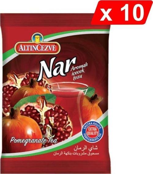 Nar Aromalı İçecek Tozu 250 Gr - 10lu PAKET