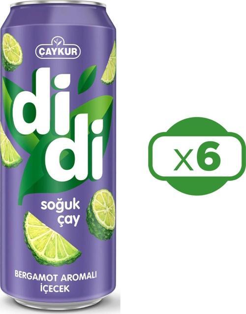 Didi Bergamot Aromalı Soğuk Çay 500 ml x 6 Adet
