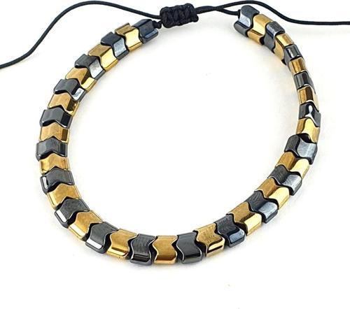 Hematit Taşlı Erkek El İşi Bileklik