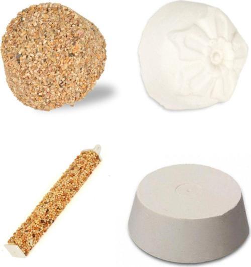 Mineral Blok+Gaga Taşı+Kalsiyum Blok+Kraker Seti