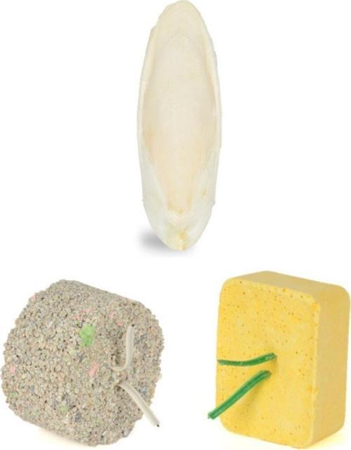 Quik Enerji Blok-mineral Blok-mürekkep Balığı (KALAMAR) Kemiği 7-8cm Ve Tutacak