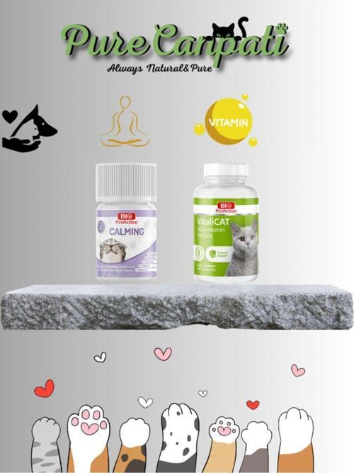 Sakinleştirici Vitamin Seti(Calming,Vitalicat)