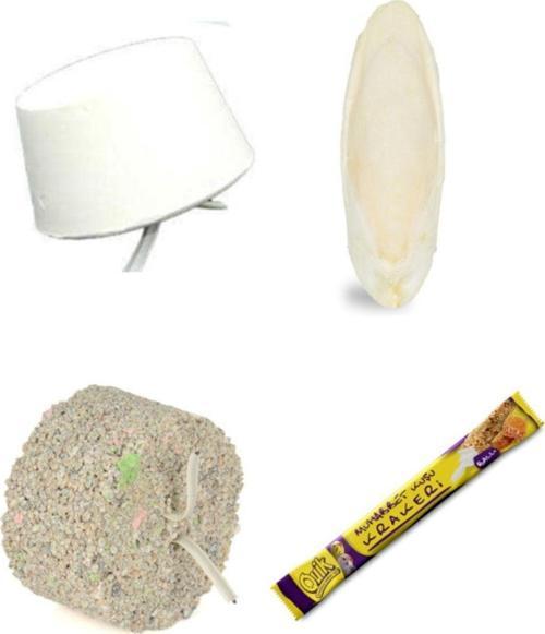 Mineral Blok-kalsiyum Blok-ballı Kraker-mürekkep Balığı (kalamar) Kemiği 7-8cm Ve Tutacak