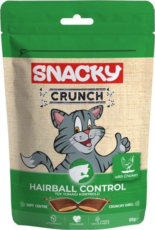Neo Pet Market Kedi Crunch Ödül Hairball Tüy Yumağı Kontrolü Tavuklu 60 Gr.