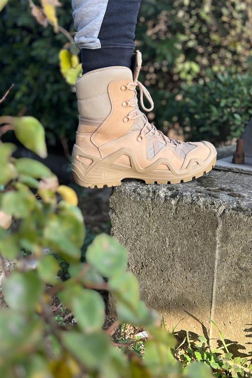 Mif Plus 1499 Hakiki Nubuk Deri Çift Yoğunluklu Enjeksiyon Taban Askeri Outdoor Tactical Bot