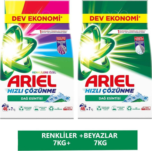 Beyazlar ve Renklilere Özel Kalıntı Ve Leke Karşıtı 7+7KG
