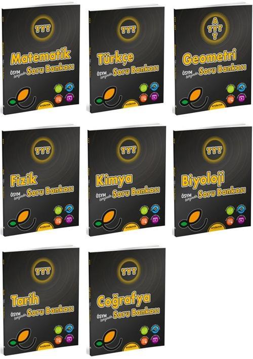 Endemik 2025 Tyt Soru Kitabı Seti 8 Kitap Tam Set