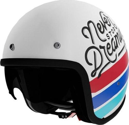 Jet&Cafe SH-SAGA Dreaming 2 Açık Motosiklet Kaskı + Terek Hediyeli