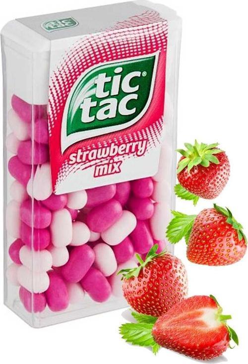 Çilek Aromalı Şeker 18 Gr. (1 Adet)