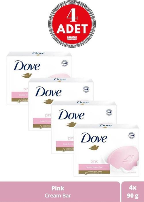 Beauty Cream Bar Pink Ne mlendirici Etkili 90 G 4 Adet