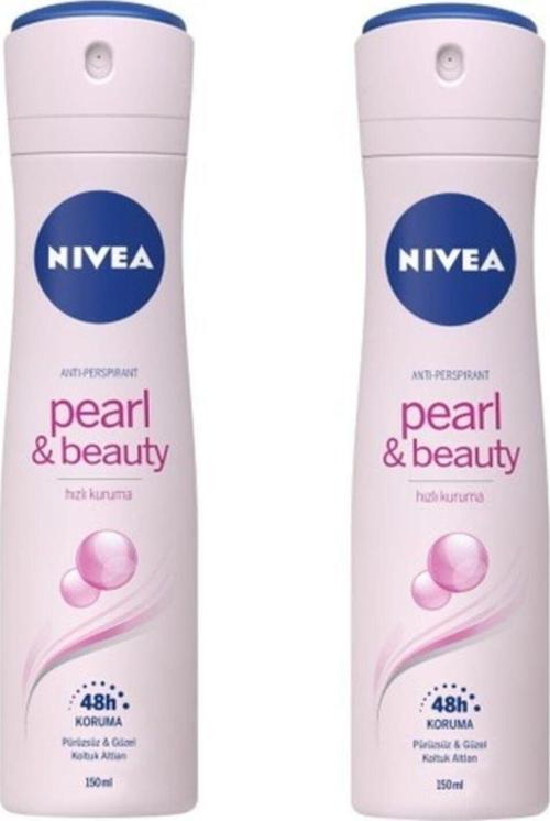 Beauty Pearl Inci Özleri Sprey Deodorant 150 ml Kadın 2'Li Set