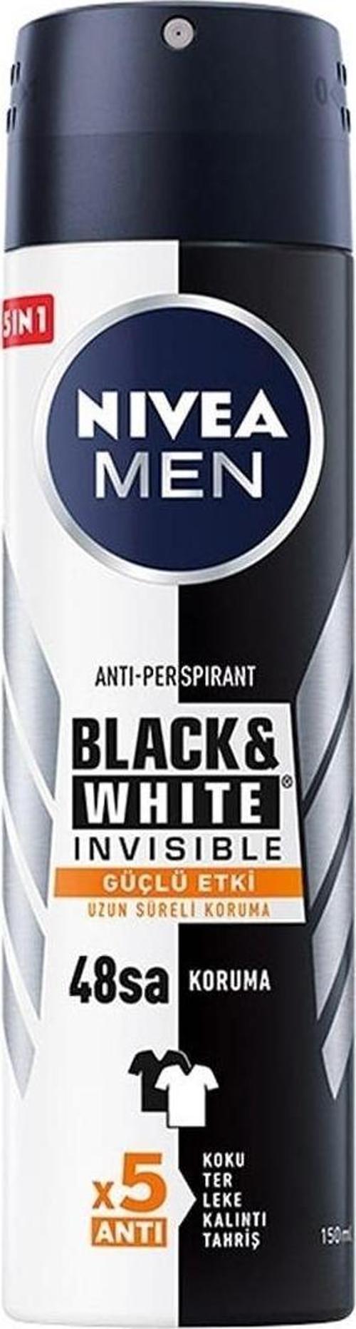 Deo Sprey Black & White Güçlü Etki Erkek 150 ml
