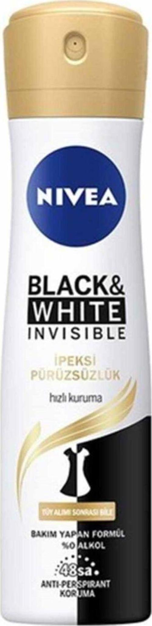 Deodorant 150 ml Kadın Invisible Black & White Ipeksi
