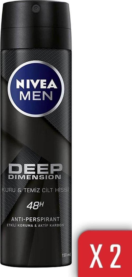 Deep Dimension Sprey Deodorant Erkek 150 ml X 2 Adet