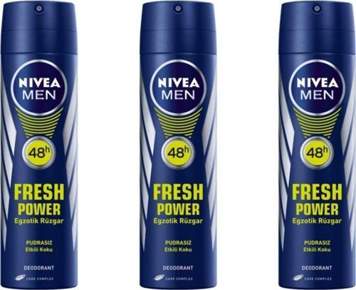 Fresh Power Deodorant 150 ml 3'Lü Paket