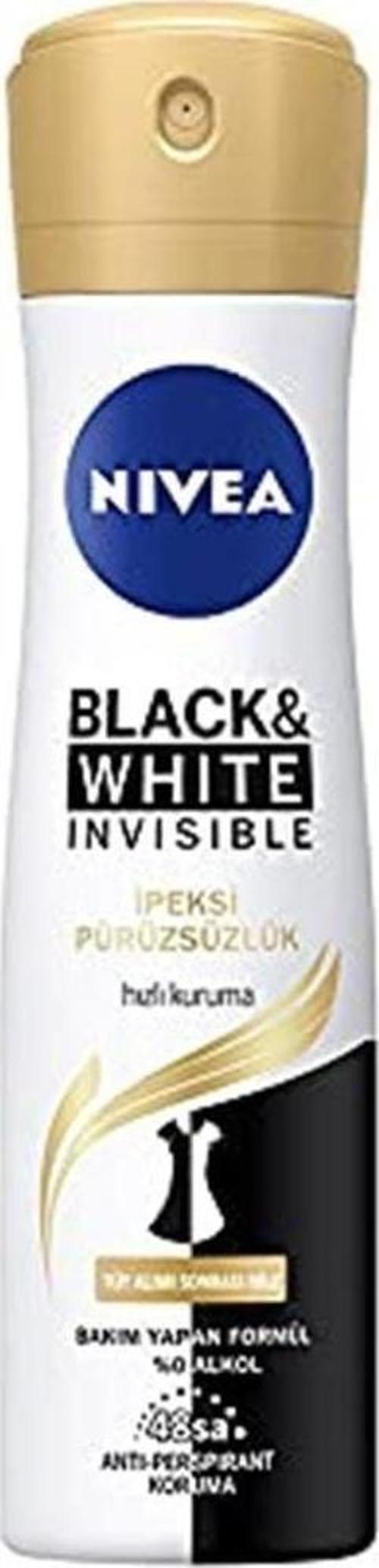 Kadın Black & Whıte Invısıble Ipeksi Pürüzsüzlük Sprey 5İn1