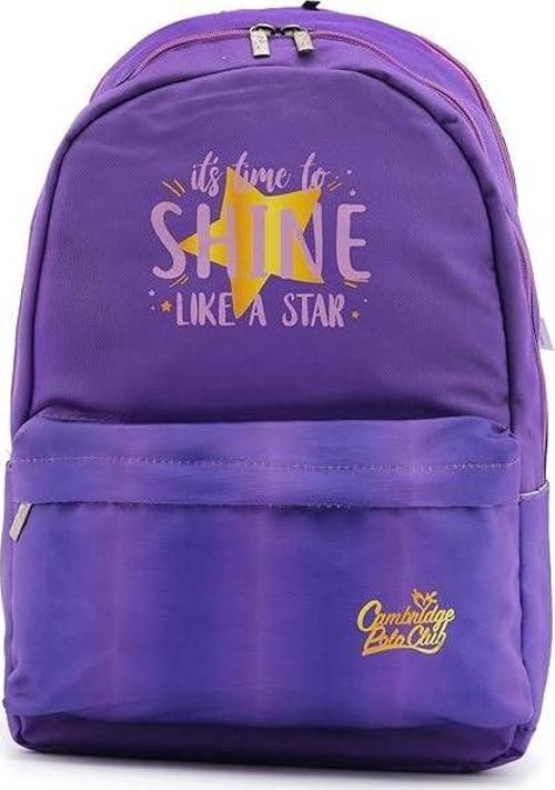 Star Çift Ana Bölmeli Unisex Çocuk İlkokul Sırt Çantası Mor / CPO4087.005