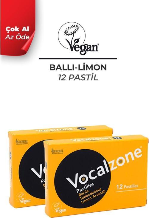 Ballı Limonlu Pastil 12'li + 2'li Paket