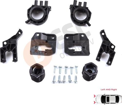 Audi A4 B9 8W 8W5 8WD 8W2 8WC 2016-On 8W0998121 8W0998122 İçin Sol Sağ Ön Far Tamir Seti