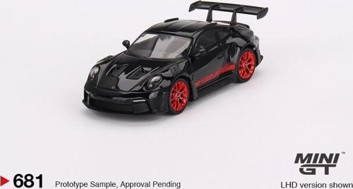 Porsche 911 (992) GT3 RS Black with Pyro Red 681