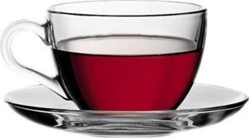 97948 basic cam çay fincanı - çay fincanı seti 12 parça