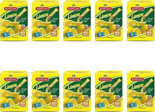 Limon Aromalı Tek İçimlik İçecek Tozu 40 x 1.5 Gr - 10lu PAKET
