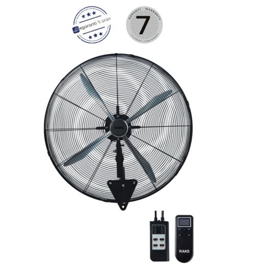 WFR 30 SA Uzaktan Kumandalı Duvar Vantilatörü 250W