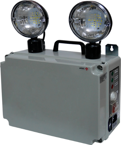 VSL-IP64-218/3 Versalite IP64 Acil Aydınlatma Armatürü Kesintide 180 Dak. Yanan 750 Lümen