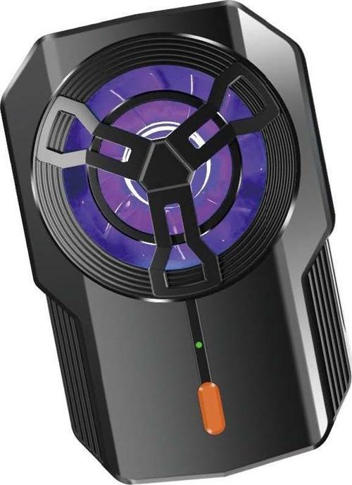SRMC4 Radyatörlü Rgb Ledli Şarjlı Bataryalı Telefon Soğutucu Fan