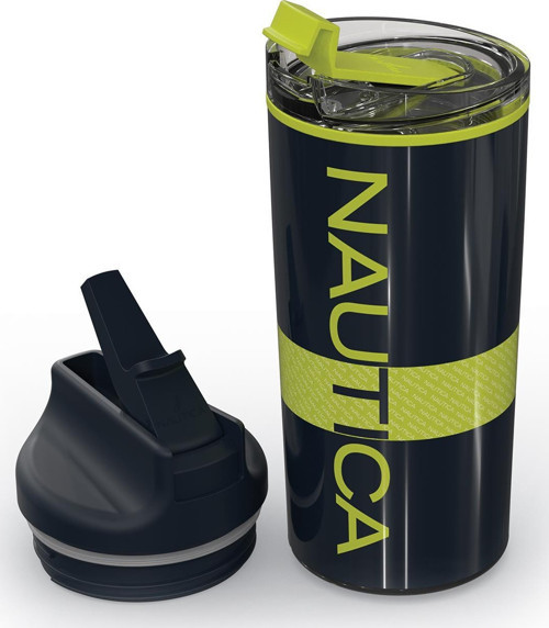 Nautica NTM02 Sport Termos Paslanmaz Çelik 650 ml Navy Lime