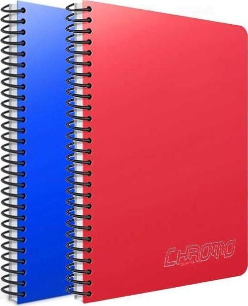 Chromo A5 80 Yaprak Kareli ve Çizgili Defter Seti