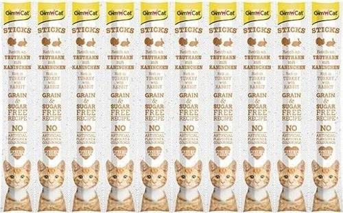 Kedi Ödül Çubuğu Hindi-Tavşan Etli 50 Gr. 10 lu