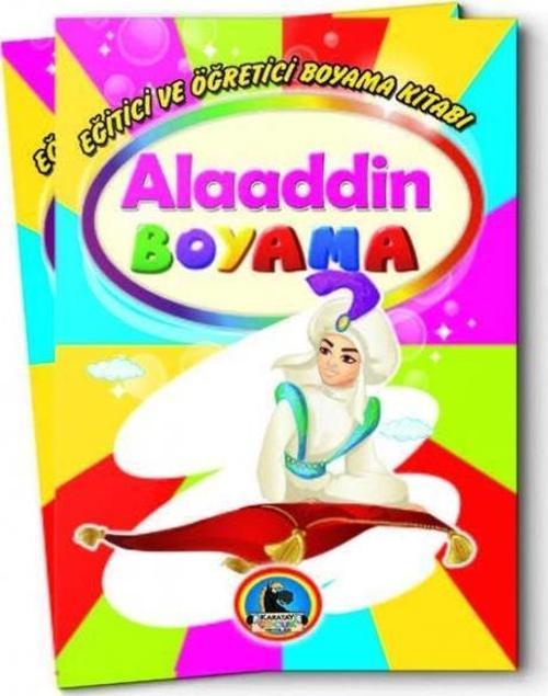 4E Boyama Kitabı Alaaddin 128 Syf Karatay Yayınevi