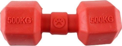 Rubber Köpekler Için Dumbell 500Kg Ödül Oyuncağı, 20Cm