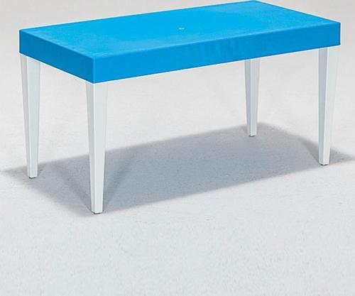 Junior Dikdörtgen Ergonomik Konforlu Anaokulu Kreş Çocuk Masası - Mavi