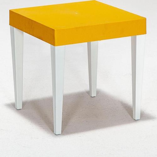 Junior Kare Ergonomik Konforlu Anaokulu Kreş Çocuk Masası - Sarı